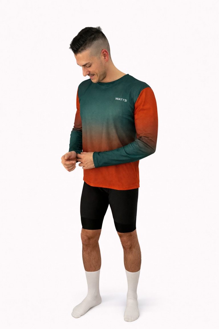 Camiseta Técnica Manga Larga Watts Gradient Enduro 2026